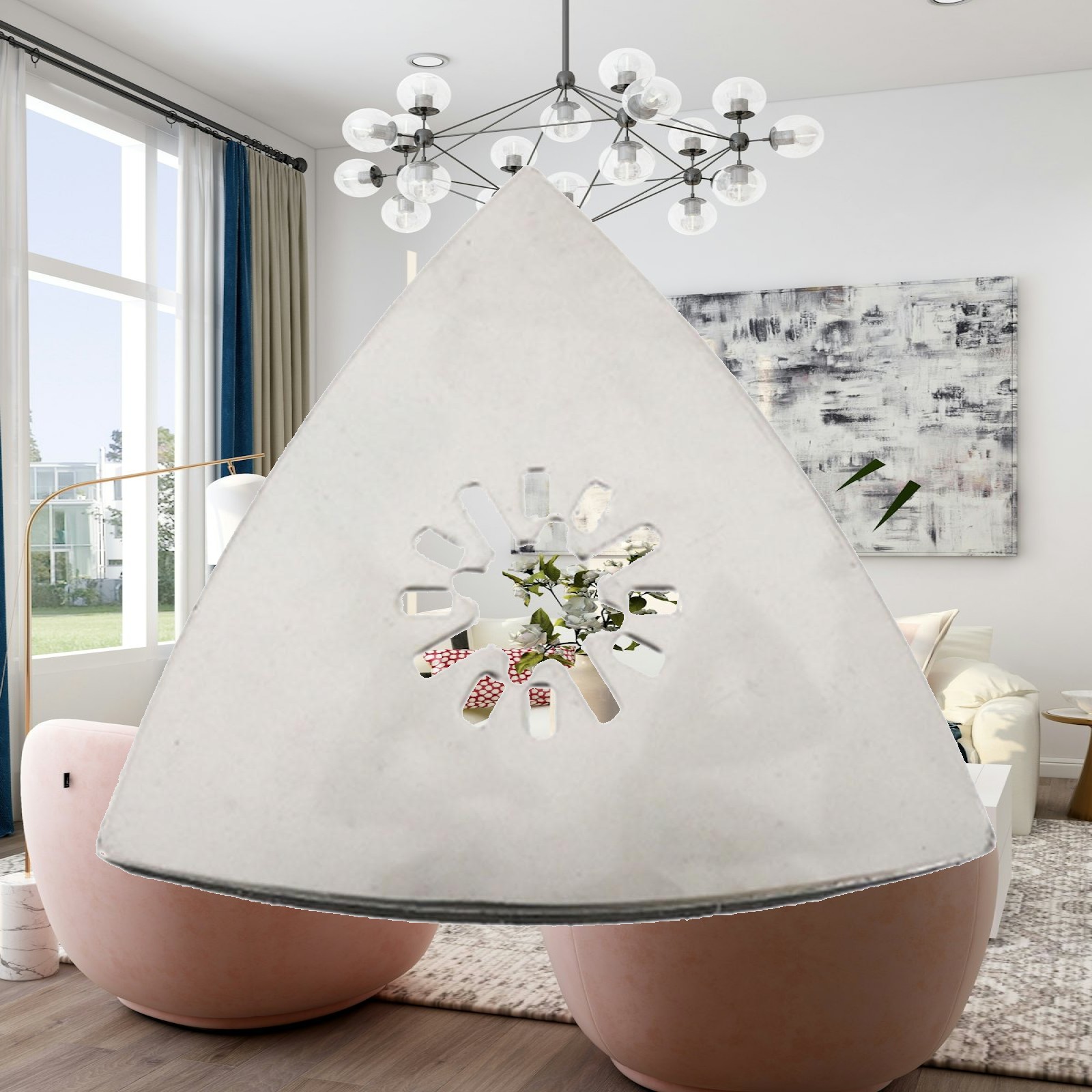 Detail Sander Corner - Треугольные шлифовальные подушки для осциллирующего мультиинструмента,