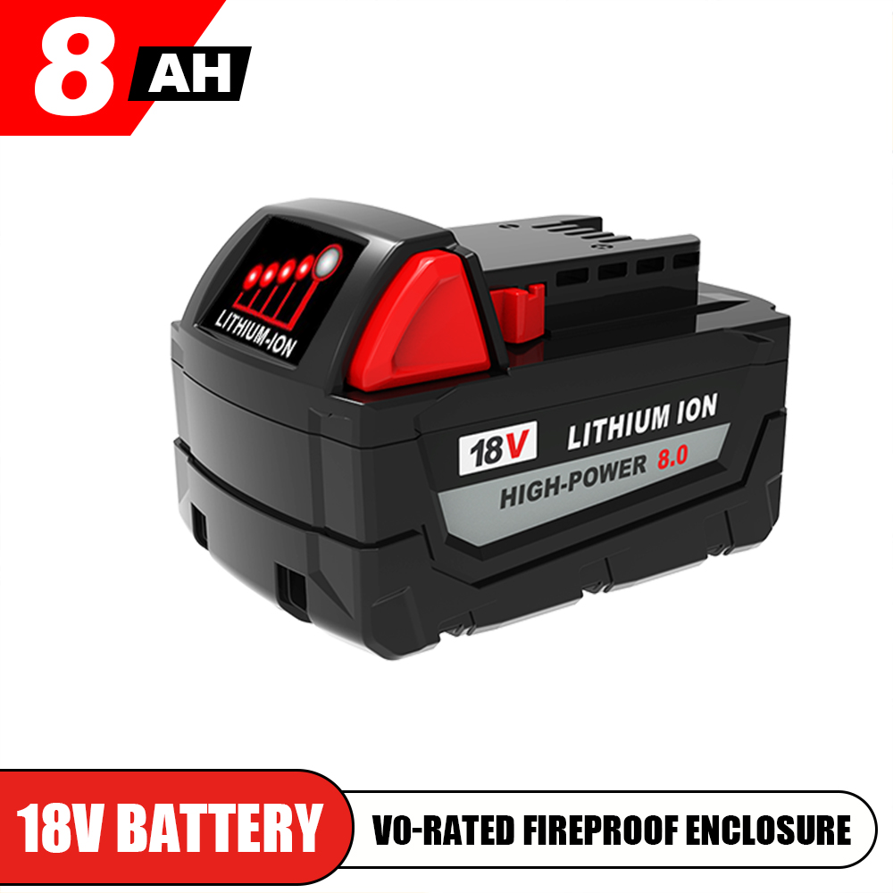Power Tools Ltd - 1/2/4 шт. в упаковке, литий-ионный аккумулятор