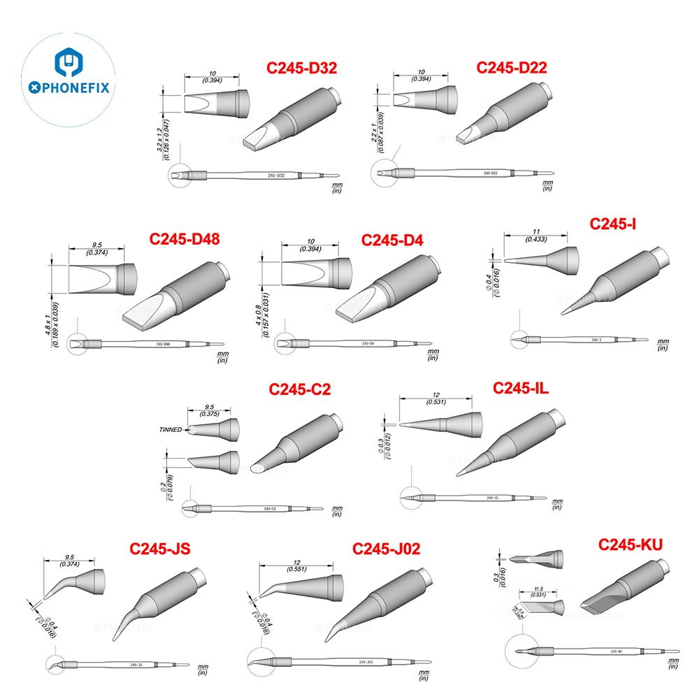 Power Tools Station - Насадки серии OEM C245 C470 C245-KU