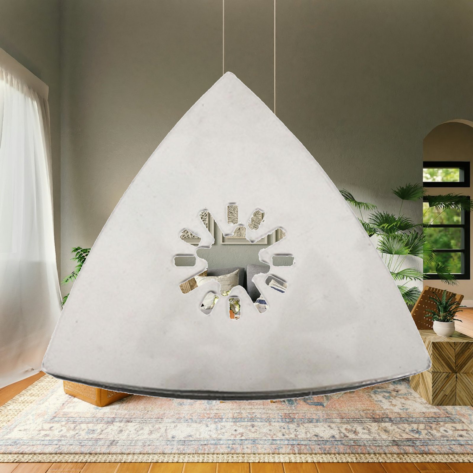 Detail Sander Corner - Треугольные шлифовальные подушки с металлическим креплением