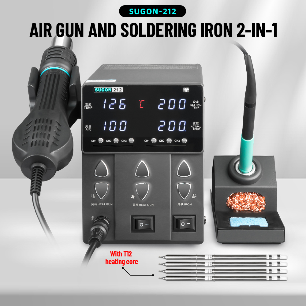 Паяльная станция SUGON 212 760 – обзор и цена Power Tools Station