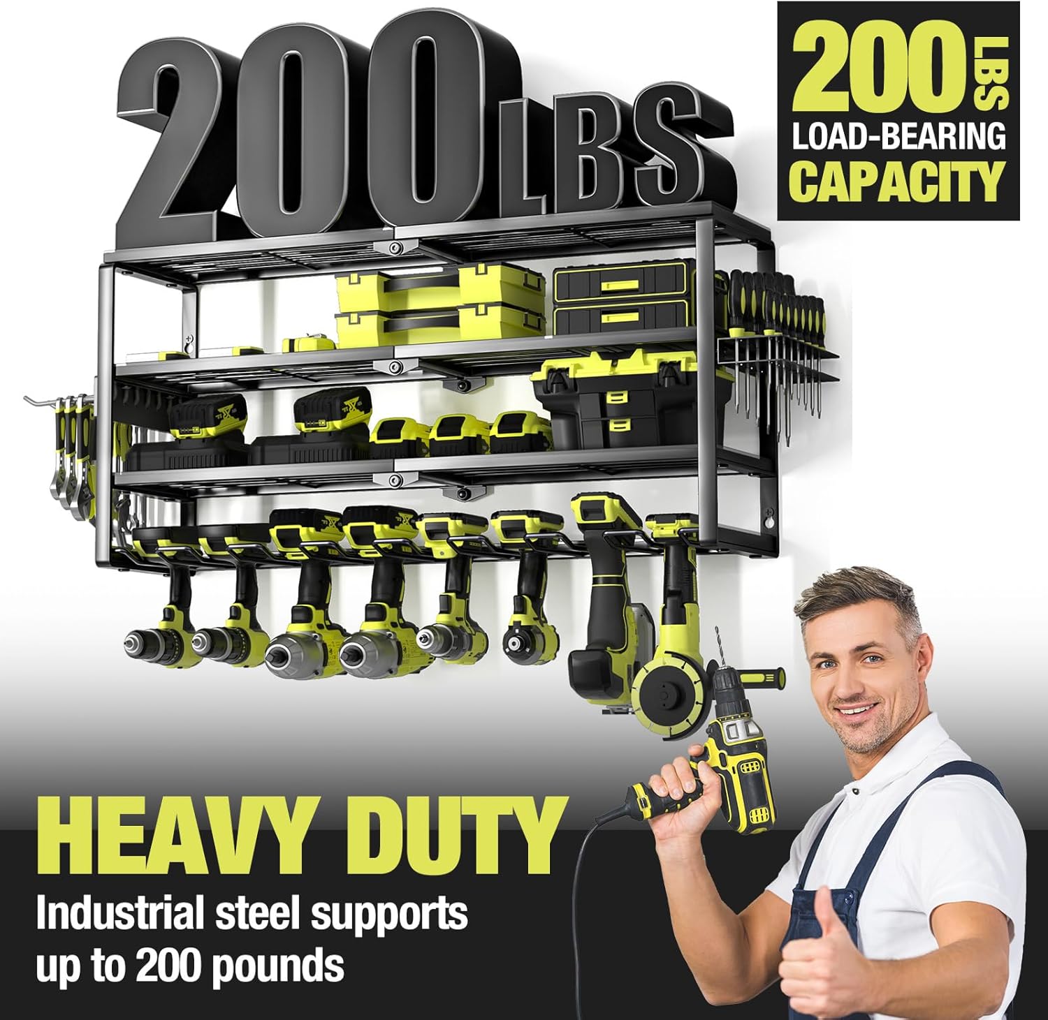 Настенный органайзер для элект – обзор и цена Power Tools Station