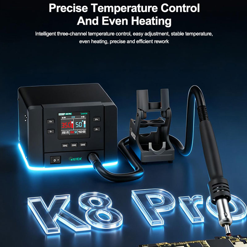 Паяльная станция QUICK K8 Pro  – обзор и цена Power Tools Station