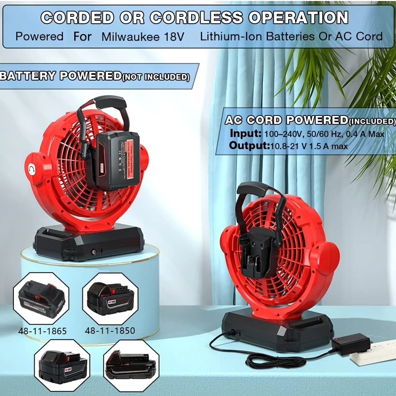 Беспроводной вентилятор для Mi – обзор и цена Power Tools In Construction