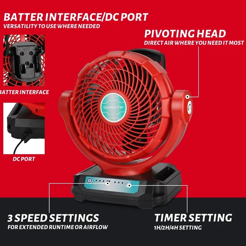 Беспроводной вентилятор для Mi – обзор и цена Power Tools In Construction