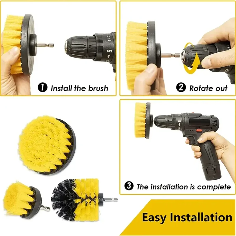 Набор из 3 щеток для дрели, эл – обзор и цена Power Tools Tool Box