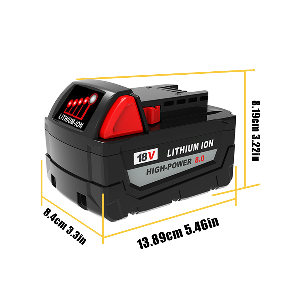 1/2/4 шт. в упаковке, литий-ио – обзор и цена Power Tools Ltd